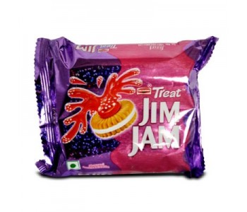 BRITANNIA JIM JAM TREAT BISCUITS